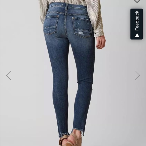 Flying Monkey Mid-Rise Ankle Skinny Stretch Jean - Picture 3 of 7